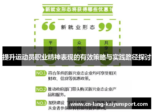 提升运动员职业精神表现的有效策略与实践路径探讨 提升运动员职业精神表现的有效策略与实践路径探讨