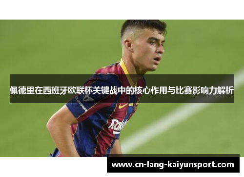 佩德里在西班牙欧联杯关键战中的核心作用与比赛影响力解析